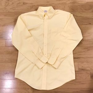 Brooks Brothers Yellow Button Down